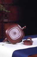 《清心雅逸》宜興紫砂壺工藝美術師純手工創(chuàng)新壺泡茶壺底槽青茶具