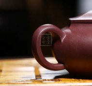 《六方》宜興紫砂壺工藝美術(shù)師純手工紫泥泡茶壺六方茶具