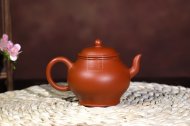 《孟臣款高虛扁》宜興紫砂壺實(shí)力派名家純手工朱泥茶壺茶具潘壺