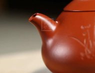 《文旦》宜興紫砂壺工藝美術師手工大師大紅袍泡茶器文旦