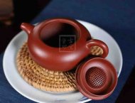 《公道壺》宜興紫砂壺民間藝人手工大紅袍泡茶壺禮品創新壺