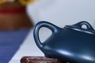 《石瓢》宜興紫砂壺實力派名家手工刻繪天青泥石瓢泡茶壺具