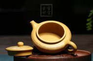 《心經(jīng)壺》中國(guó)紫砂壺助理工藝美術(shù)師正品宜興手工茶壺段泥壺