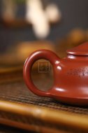 《扁玉》宜興紫砂壺工藝美術師手工大紅袍泡茶壺茶具
