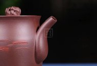 《天時(shí)地利》紫砂壺宜興高級(jí)工藝美術(shù)師手工底槽青茶壺茶具