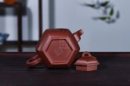 《尊六方》宜興六方紫砂壺底槽青純手工高級工藝美術(shù)師泡茶壺特價茶具