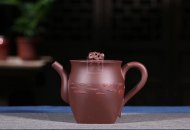 《天時(shí)地利》紫砂壺宜興高級(jí)工藝美術(shù)師手工底槽青茶壺茶具