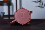 《雅方壺》宜興高級工藝美術師手工紫砂壺茶壺茶具底槽青