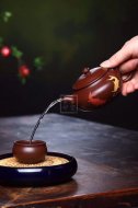 《年年有余》宜興紫砂壺實力派老師手工茶壺茶具黃龍山大紅袍