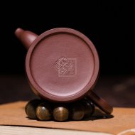 《雙圈》宜興底槽青紫砂壺名家助理工藝美術師手工收藏送禮茶壺茶具雙圈