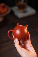 《龍蛋》宜興紫砂壺實力派名家手工朱泥龍旦茶壺具