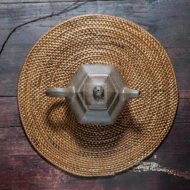 《六方掇球》宜興紫砂壺研究員級高級工藝美術師純手工青段掇球泡茶壺茶壺茶具