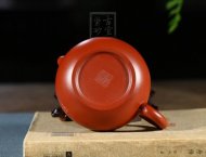 《西施》宜興紫砂壺大紅袍助理工藝美術師全手工茶壺西施茶具