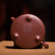 《周盤》宜興紫砂壺高級(jí)工藝美術(shù)師手工周盤名家高級(jí)工藝美術(shù)師大師正宗底槽青家用泡茶器