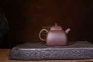 《墩方》宜興紫砂壺工藝美術(shù)師純手工紫泥漢方茶壺紫砂茶具
