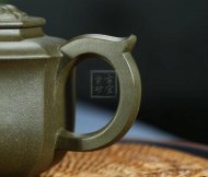 《如意八方》宜興紫砂壺高級工藝美術(shù)師純手工民國綠中壺茶具泡茶壺八方
