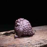 《招財金蟾》宜興紫砂壺茶壺茶具紫泥手工泡茶壺