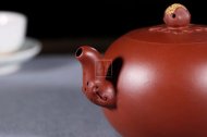 《添香》宜興名家楊軍保工藝美術師手工一粒珠紫砂壺茶壺大紅袍