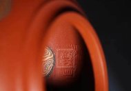 《獅韻》紫砂壺全手工茶壺老師小紅泥，絞泥（段泥、紫泥、綠泥等）壺