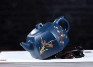 《四君子套組》宜興紫砂壺周瑞成原礦頂級天青泥全手工茶壺