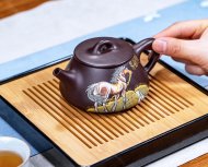 精工作品推薦！品名：馬到成功，泥料：原礦