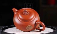 《獅韻》紫砂壺全手工茶壺老師小紅泥，絞泥（段泥、紫泥、綠泥等）壺