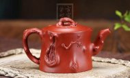 《梅樁》宜興市紫砂壺大紅袍全手工高級工藝美術(shù)師制作梅樁茶具套壺