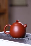 《龍蛋》宜興紫砂壺大紅袍助理工藝美術師手工茶壺茶具龍旦