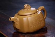 《龍尊》宜興紫砂壺民間實(shí)力派藝人手工泡茶壺茶具黃金段