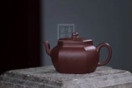 《六方逸公》正宗宜興紫砂壺名家實力派名家手工紫泥套裝紫泥茶壺茶具六方