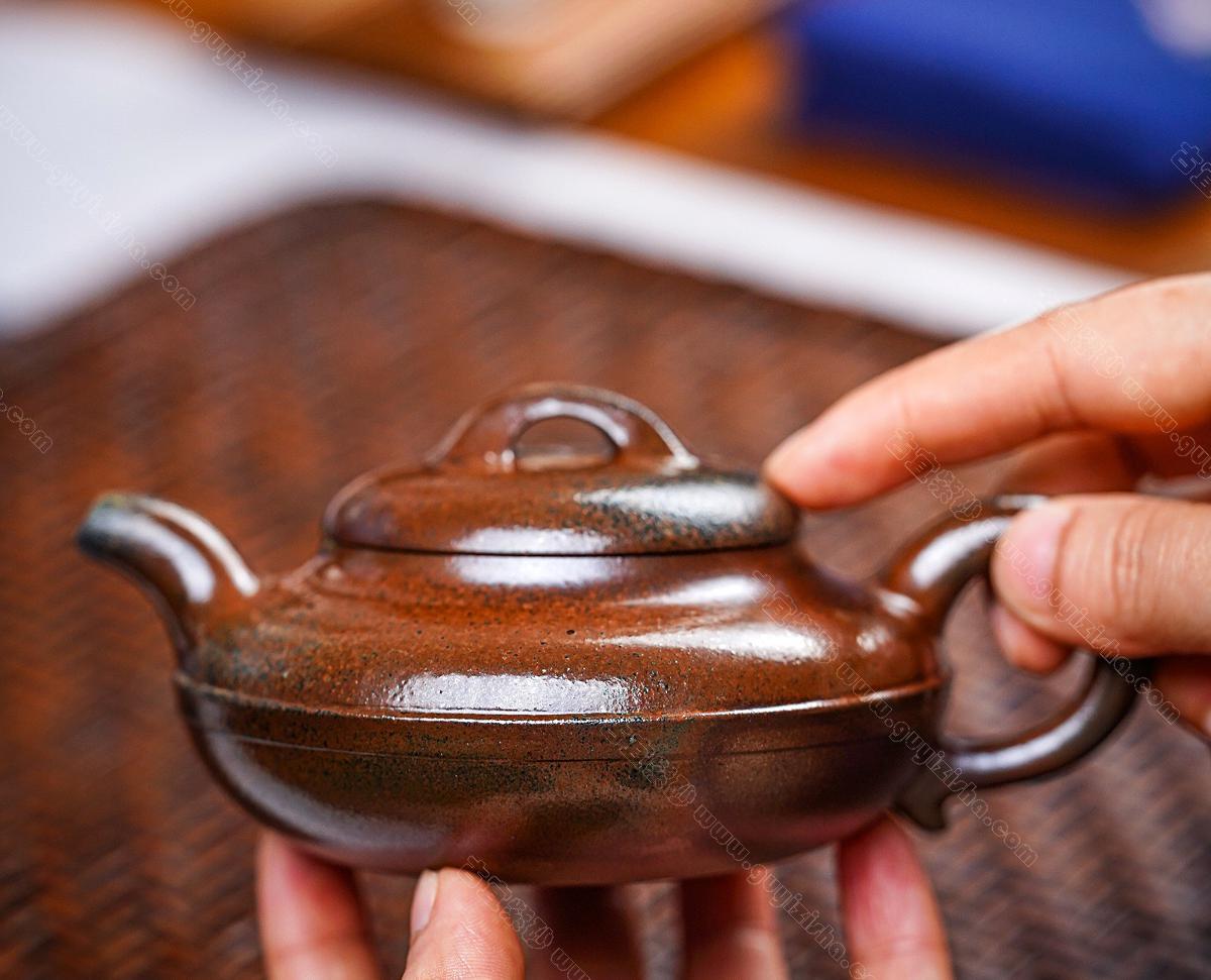 獨家首發，品名：線圓。泥料：極品紫泥（